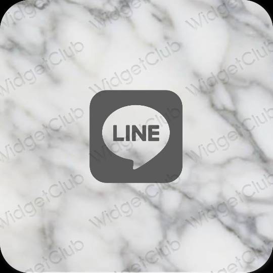 نمادهای برنامه زیباشناسی LINE