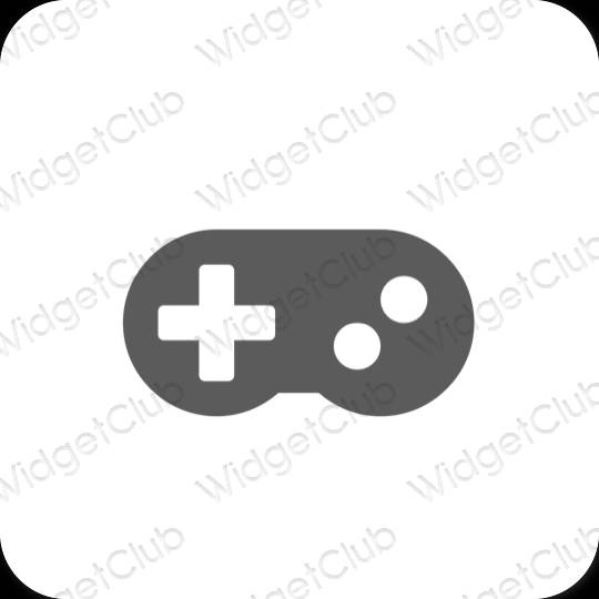 Ästhetische Game App-Symbole