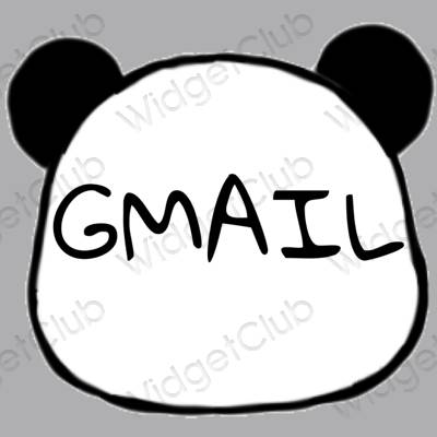 Esteettiset Gmail sovelluskuvakkeet