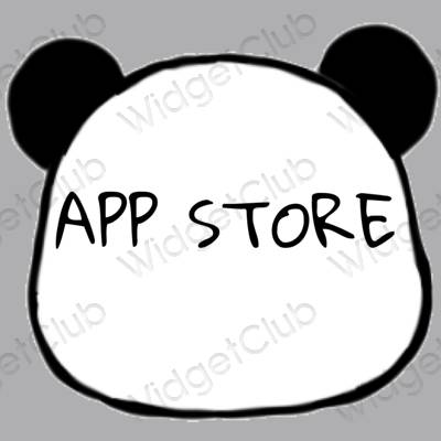 Ikon apl AppStore Estetik