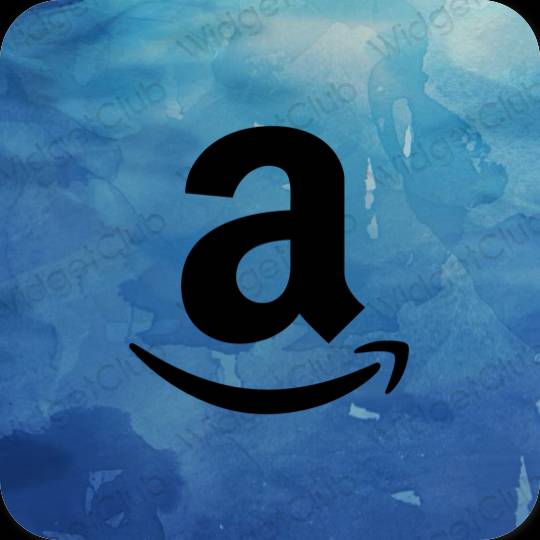 Ästhetische Amazon App-Symbole