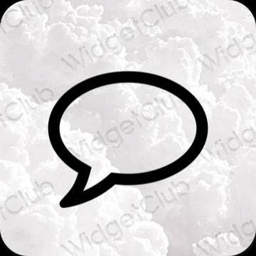 Esthetische Messages app-pictogrammen