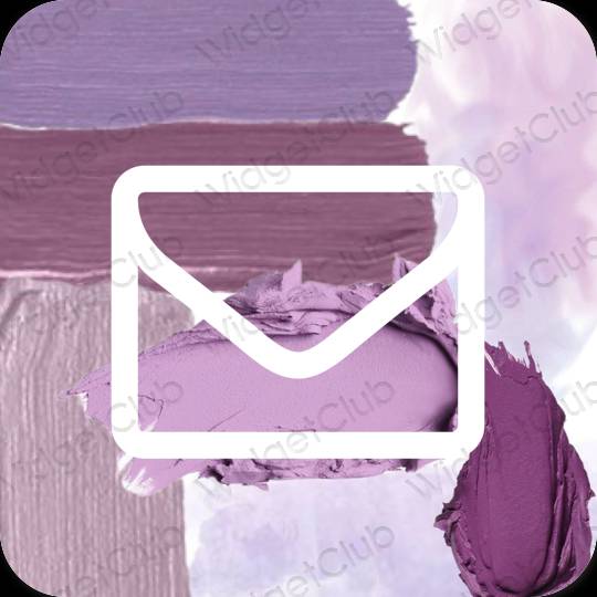 Estetske Mail ikone aplikacij