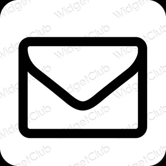 Icônes d'application Mail esthétiques