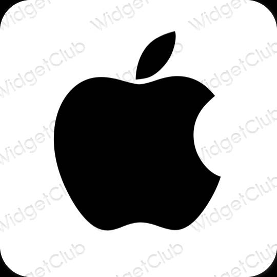 Estética Apple Store iconos de aplicaciones