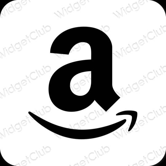 Esthetische Amazon app-pictogrammen