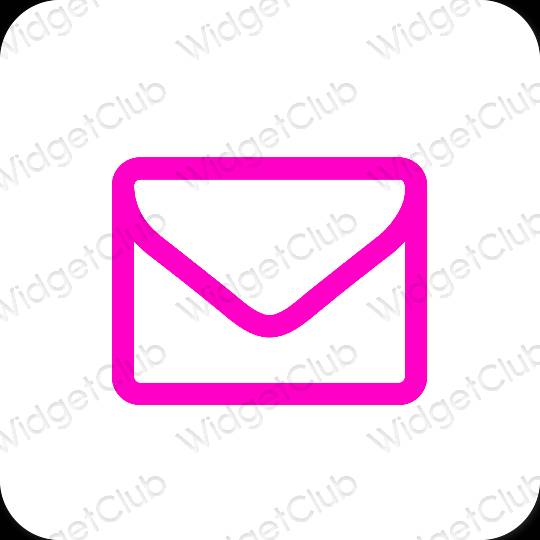 Estética Mail iconos de aplicaciones