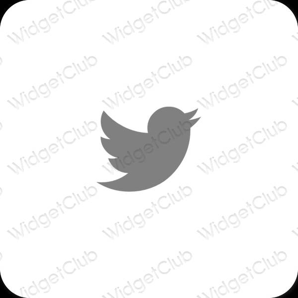 Icone delle app Twitter estetiche