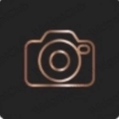 Esthetische Camera app-pictogrammen