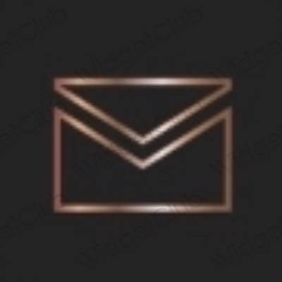 جمالية Mail أيقونات التطبيقات