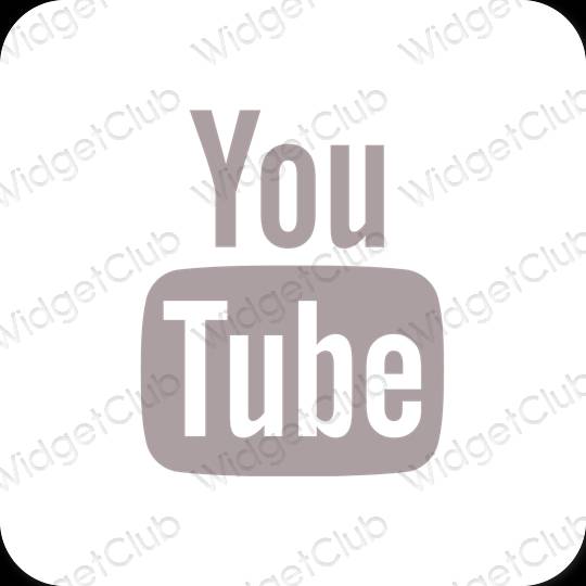 Icone delle app Youtube estetiche