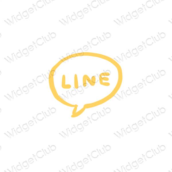 Естетичні LINE значки програм