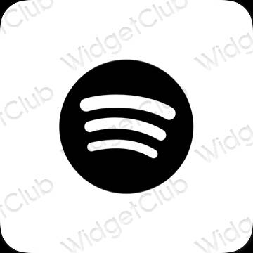 Æstetiske Spotify app-ikoner