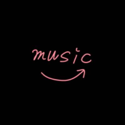 Esthetische amazon music app-pictogrammen