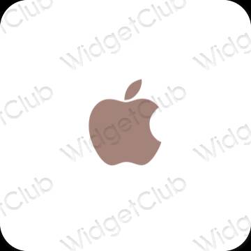 Esthetische Apple Store app-pictogrammen