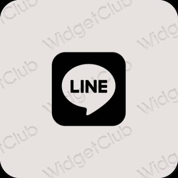 جمالية LINE أيقونات التطبيقات