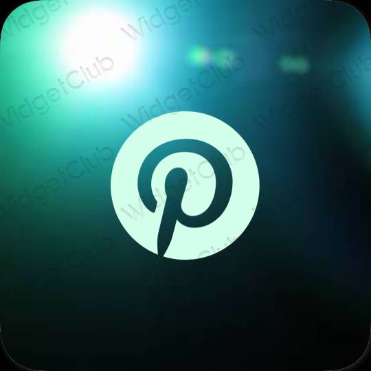 Icone delle app Pinterest estetiche