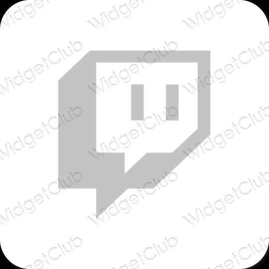 Aesthetic Twitch app icons