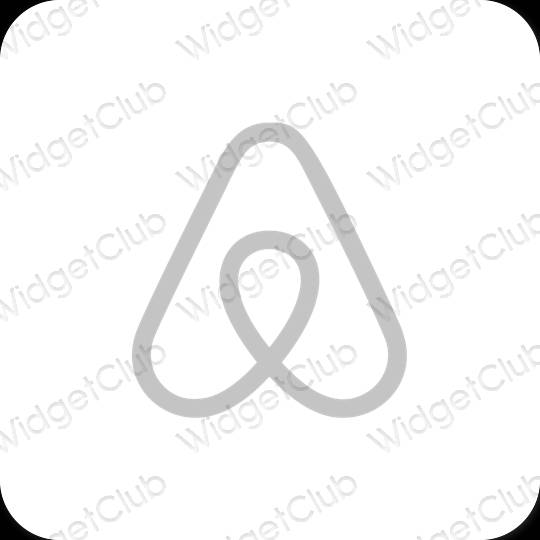 Estética Airbnb iconos de aplicaciones