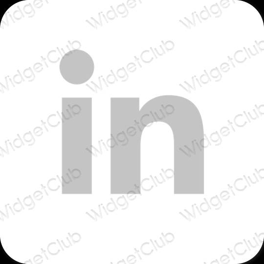 Aesthetic Linkedin app icons