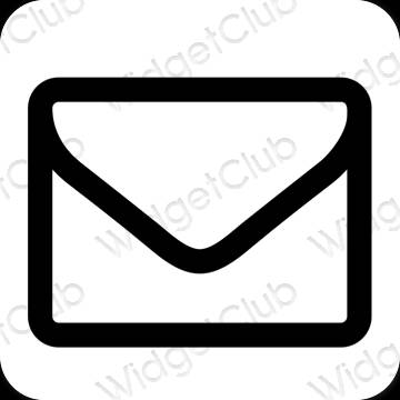 Esthetische Mail app-pictogrammen