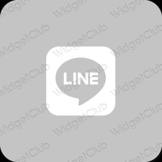 Ästhetische LINE App-Symbole