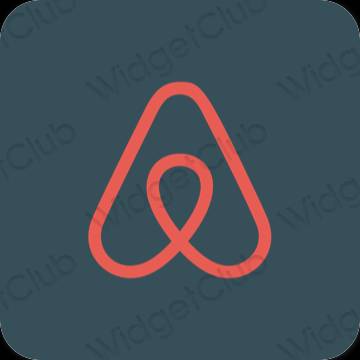 Estetiska Airbnb appikoner