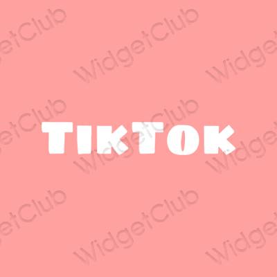 Estética TikTok iconos de aplicaciones