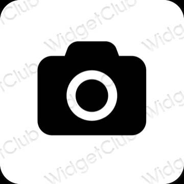 Esthetische Camera app-pictogrammen