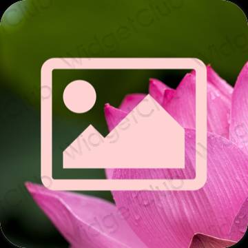 Esthetische Photos app-pictogrammen