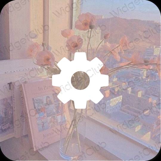 Æstetiske Settings app-ikoner