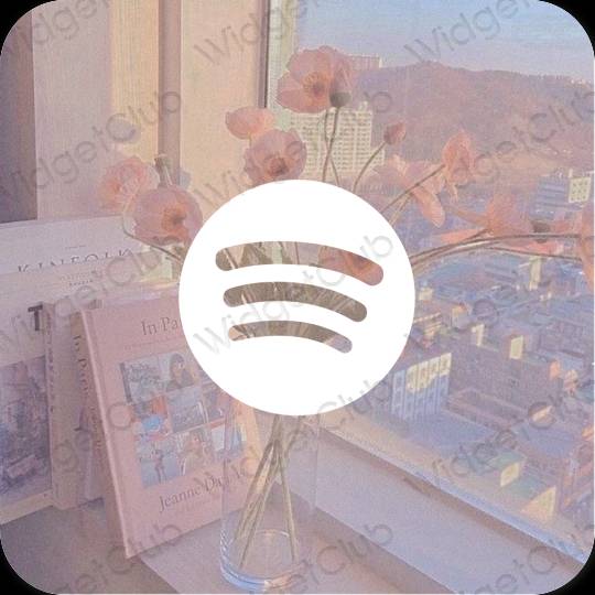 Icônes d'application Spotify esthétiques