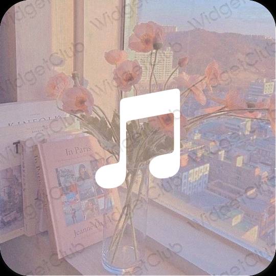 Estética Apple Music iconos de aplicaciones