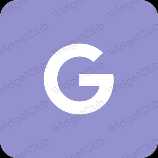 Esthetische Google app-pictogrammen