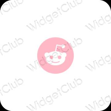 ესთეტიკური Reddit აპლიკაციის ხატები
