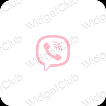 Ikon apl Viber Estetik