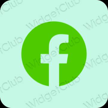 Естетични Facebook икони на приложения