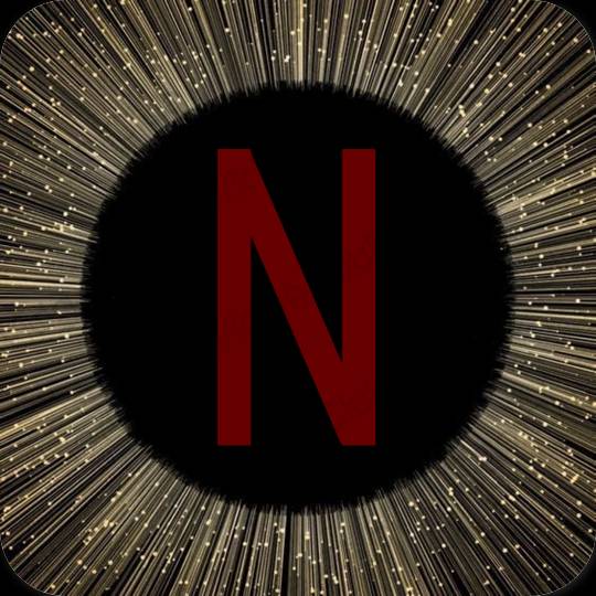 Icone delle app Netflix estetiche