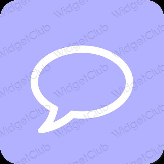 Esthetische Messages app-pictogrammen