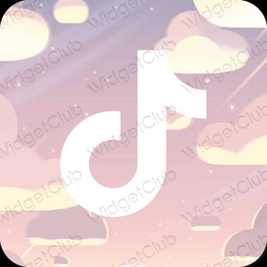 Aesthetic TikTok app icons