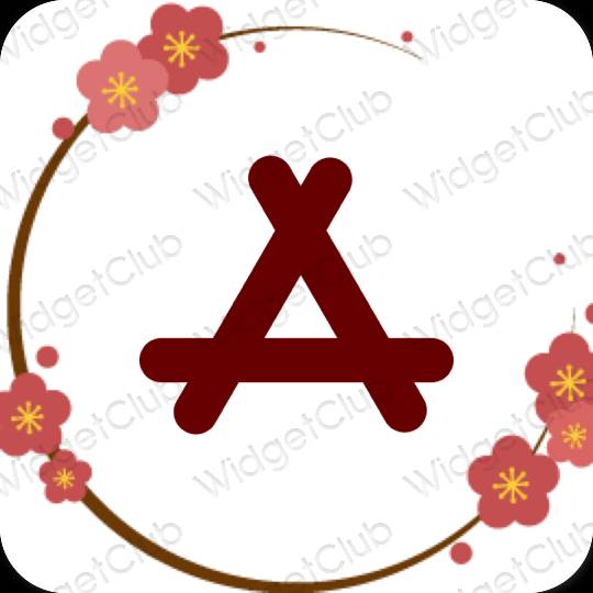 Estética AppStore iconos de aplicaciones