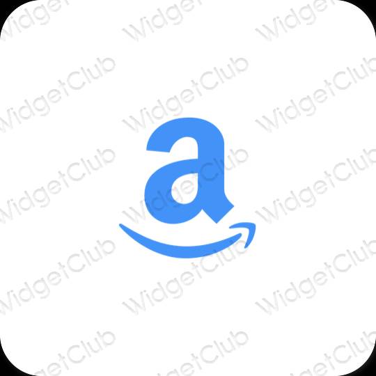 Ästhetische Amazon App-Symbole
