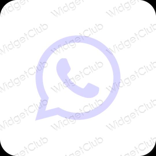 Estetické ikony aplikací WhatsApp