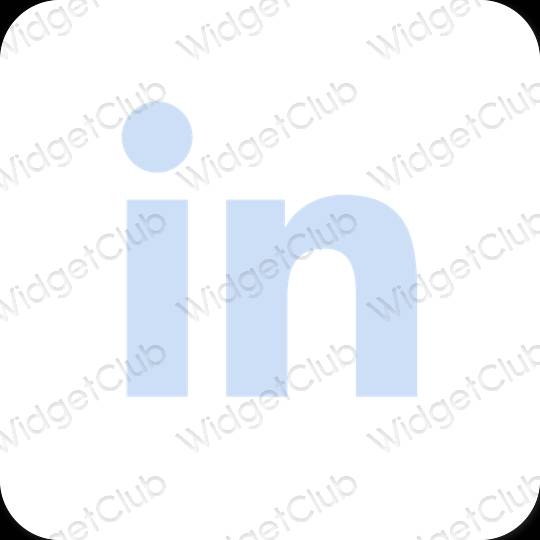 Estetické ikony aplikací Linkedin