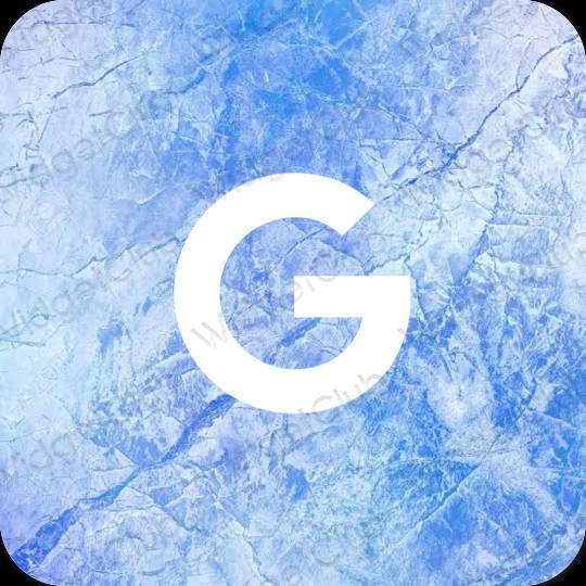 Aesthetic Google app icons