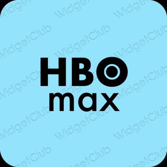 Estética HBO MAX iconos de aplicaciones