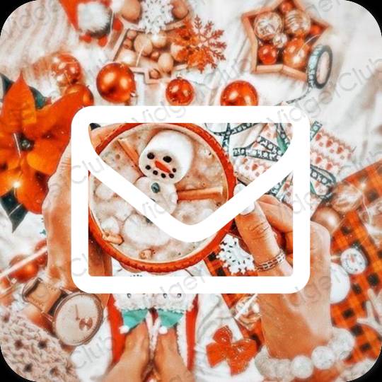 Esthetische Mail app-pictogrammen