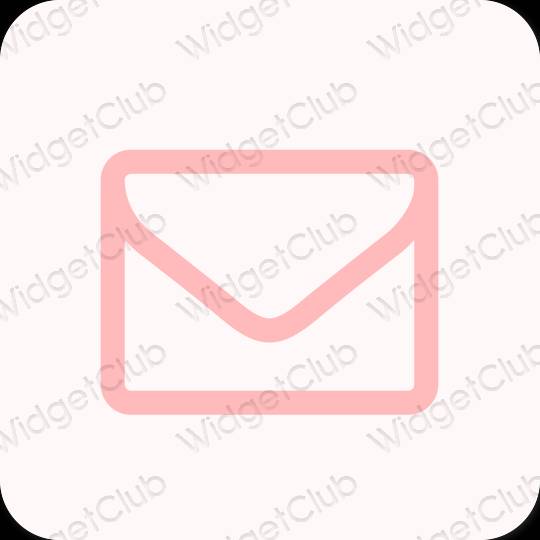 Esthetische Gmail app-pictogrammen