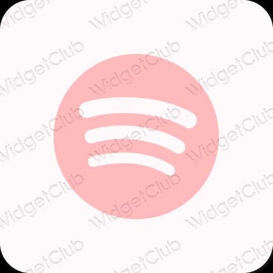 Icônes d'application Spotify esthétiques