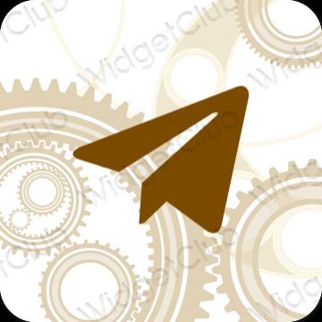 Естетске Telegram иконе апликација